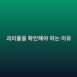 괴리율을 확인해야 하는 이유 6 eab4b4eba6acec9ca8ec9d84 ed9995ec9db8ed95b4ec95bc ed9598eb8a94 ec9db4ec9ca0 1785841090