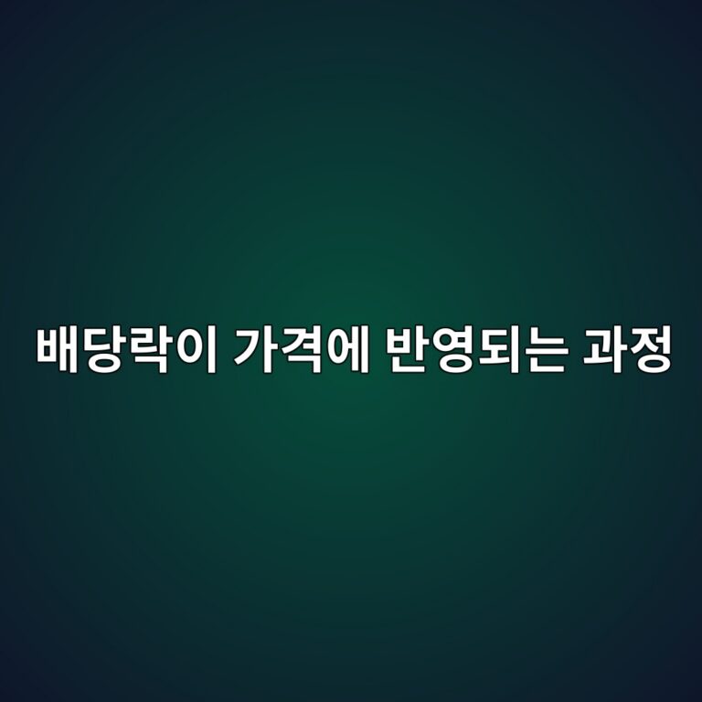 배당락이 가격에 반영되는 과정 1 ebb0b0eb8bb9eb9dbdec9db4 eab080eab2a9ec9790 ebb098ec9881eb9098eb8a94 eab3bceca095 1786151878