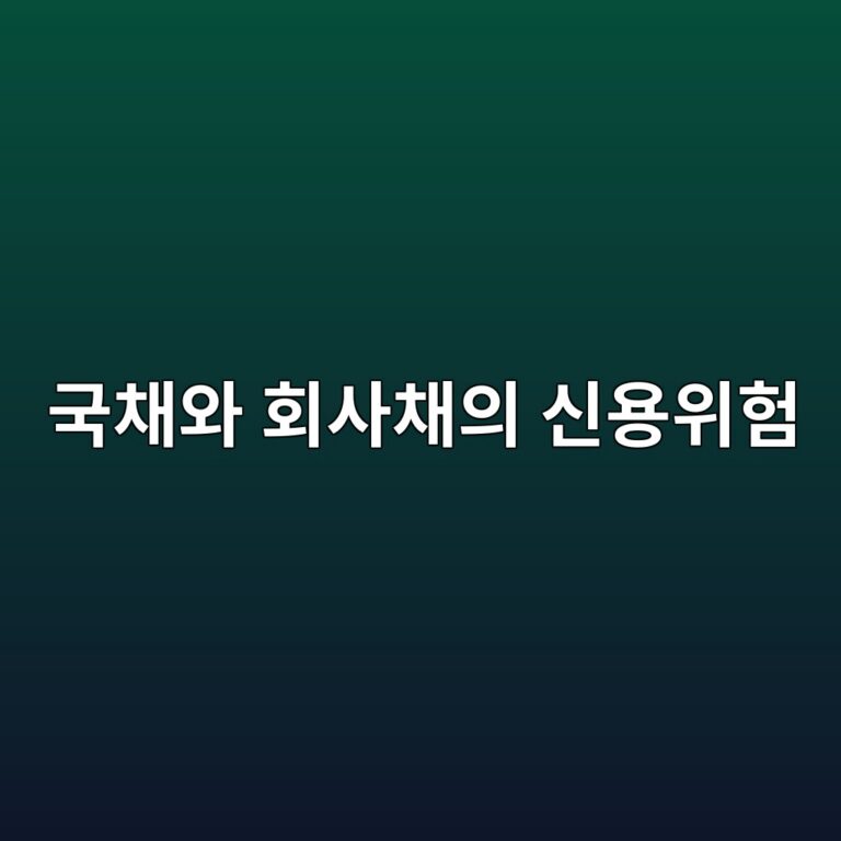국채와 회사채의 신용위험 및 기대수익 비교 4 eab5adecb184ec9980 ed9a8cec82acecb184ec9d98 ec8ba0ec9aa9ec9c84ed9798 1788348396
