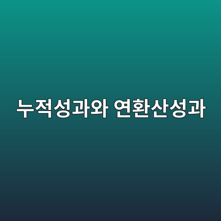 누적성과와 연환산성과의 올바른 비교 방법 3 eb8884eca081ec84b1eab3bcec9980 ec97b0ed9998ec82b0ec84b1eab3bc 1790207735